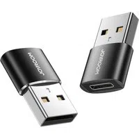 Adattatore Dati e Ricarica USB-C - USB-A Joyroom S-H152, Set 2 pezzi, Nero — 3