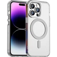 Custodia MagSafe per Apple iPhone 14 Pro Max, Techsuit, CandyCase, Bianca — 3