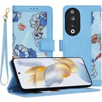Custodia per Honor 90, Techsuit, FlipCraft, Blu — 3