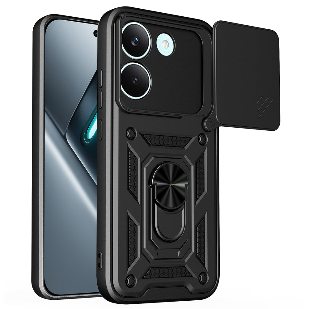 Custodia per Xiaomi Poco X8 Pro, Techsuit, CamShield, Nera