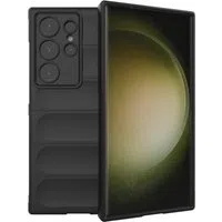 Custodia per Samsung Galaxy S23 Ultra S918, Techsuit, Magic Shield, Nera — 3