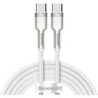 Cavo Dati e Ricarica USB-C - USB-C Baseus Cafule, 100W, 2m, Bianco CATJK-D02 — 3