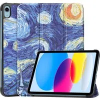 Custodia per Apple iPad (2025) / (2022), Techsuit, FoldPro Starry Night, Multicolore — 3
