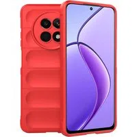 Custodia per Realme 12x / 12, Techsuit, Magic Shield, Rossa — 3