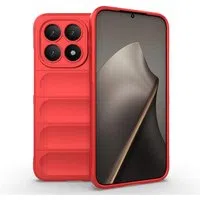 Custodia per Xiaomi 15T, Techsuit, Magic Shield, Rossa — 3