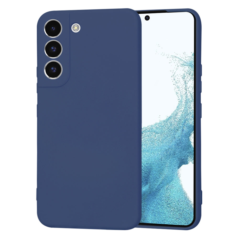 Techsuit Custodia per Samsung Galaxy S22 5G S901, Techsuit, SoftFlex, Blu navy