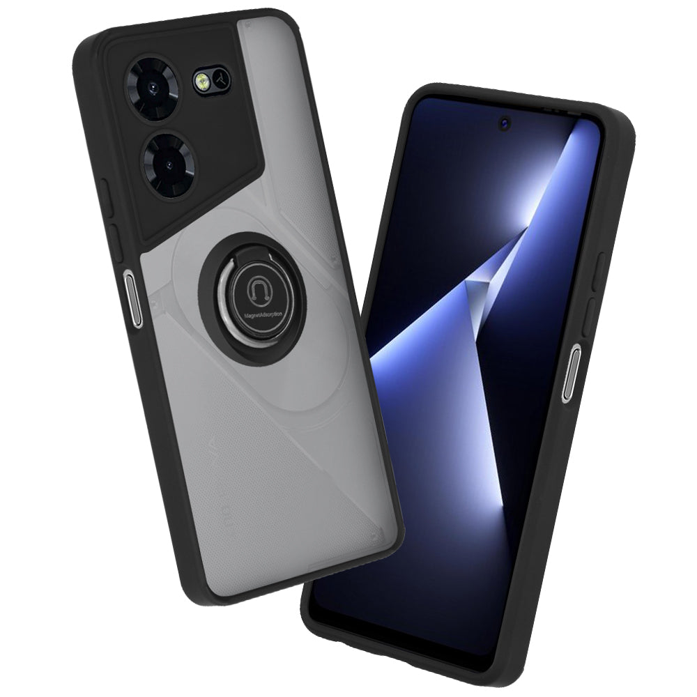 Techsuit Custodia per Tecno Pova 5 Pro, Techsuit, Glinth, Nera
