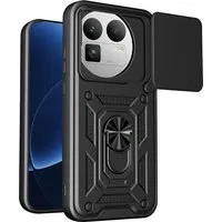 Custodia per Realme GT 8 Pro, Techsuit, CamShield (Taglio Rotondo per Fotocamera), Nera — 3