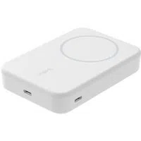 Batteria Esterna Wireless Belkin BoostCharge Pro con Kickstand, 10000mAh, 15W, FQI, 1 x QI - 1 x USB-C, Bianca BPD008btWH — 3