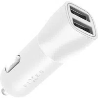 Caricabatterie Auto Fixed, 15.5W, 3A, 2 x USB-A, Bianco — 3