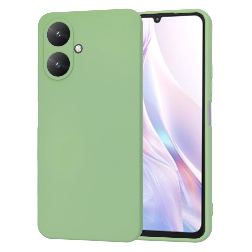 Custodia per Xiaomi Redmi 13C 5G, Techsuit, SoftFlex, Verde Chiaro