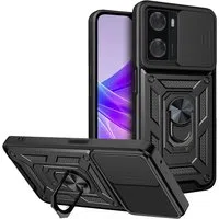 Custodia per Oppo A57 4G / A57s / Oneplus Nord N20 SE, Techsuit, CamShield, Nera — 3