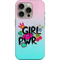 Custodia per Apple iPhone 15 Pro Max, Perfect Case, LOVE-Splash Girl Power, Multicolore — 3