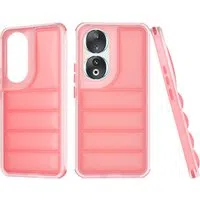 Custodia per Honor 90, Techsuit, Wave Shield, Rossa — 3