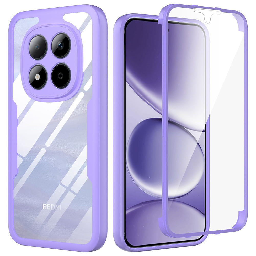 Custodia per Xiaomi Redmi Note 15 Pro 5G, Techsuit, ColorVerse 360, Viola