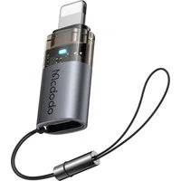 Adattatore Dati e Ricarica USB-C - Lightning McDodo OT-7630, Nero — 3