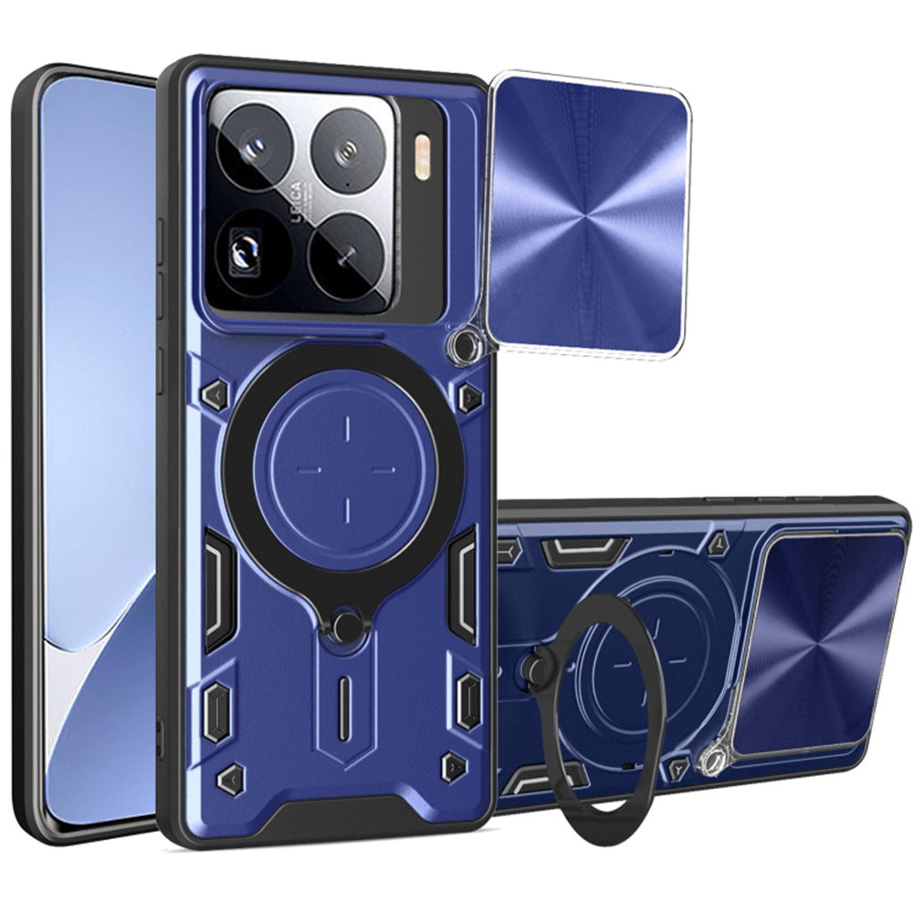 Techsuit Custodia per Xiaomi 15 Pro, Techsuit, CamGuard Pro, Blu
