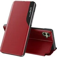 Custodia per Samsung Galaxy A05 A055, Techsuit, eFold, Rossa — 3