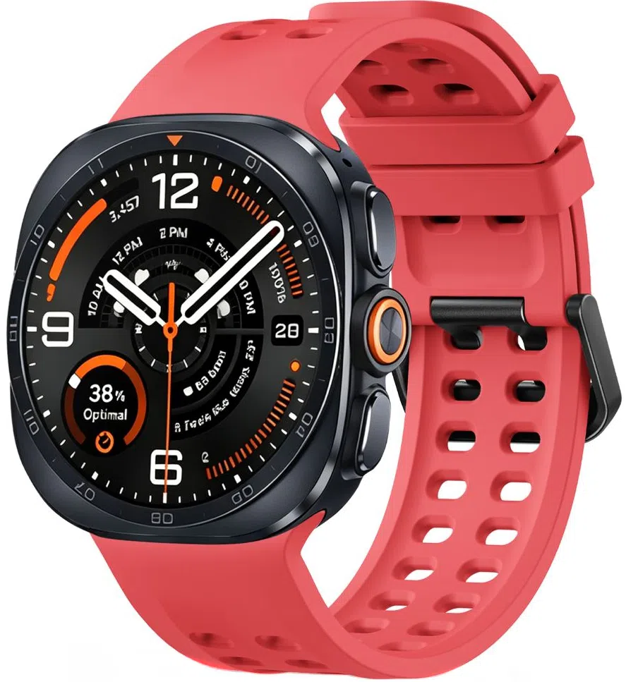 Cinturino Tech-Protect Silicone Air per Samsung Galaxy Watch9 / Watch8 / Watch8 Classic Series, Rosso