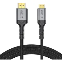 Cavo Video Tech-Protect Ultraboost 2, miniHDMI - HDMI, 8K, 2m, Nero — 3