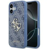 Custodia per Apple iPhone 17, Guess, 4G Big Logo, Blu — 3