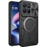 Custodia per Motorola Moto G47 / G37, Techsuit, CamGuard Pro, Nera — 3