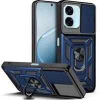 Custodia per Oppo A6k 4G / A6x 4G / A6x, Techsuit, CamShield, Blu — 3