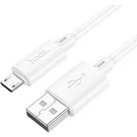 Cavo Dati e Ricarica USB-A - microUSB HOCO X88, 18W, 2m, Bianco — 3