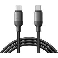 Cavo Dati e Ricarica USB-C - USB-C Joyroom S-A62 Lively, 60W, 1,2m, Nero — 3