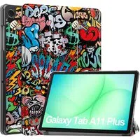 Custodia per Samsung Galaxy Tab A11+ / Tab A9+, Techsuit, FoldPro Urban Vibe, Multicolore — 3