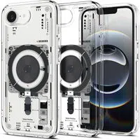 Custodia MagSafe per Apple iPhone 17e / 16e, Spigen, Ultra Hybrid Neo One, Trasparente ACS09143 — 3