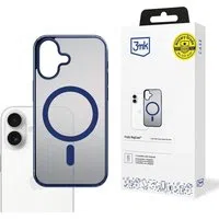 Custodia MagSafe per Apple iPhone 17, 3MK, Frosty MagCase, Blu — 3