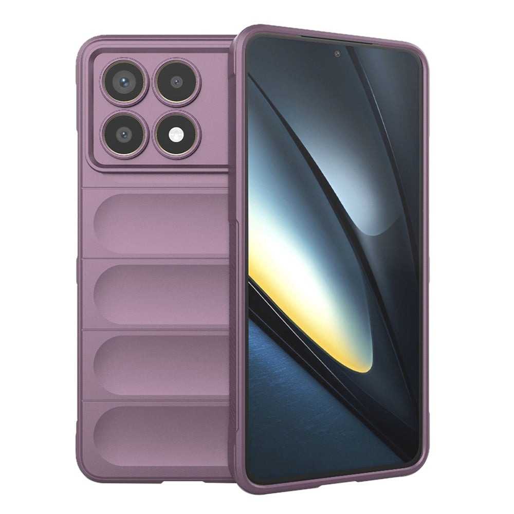 Techsuit Custodia per Xiaomi Poco F6 Pro, Techsuit, Magic Shield, Viola