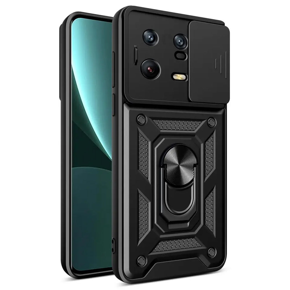 Techsuit Custodia per Xiaomi 13 Pro, Techsuit, CamShield, Nera