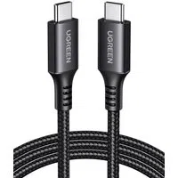 Cavo dati e ricarica USB-C - USB-C UGREEN US567, 60W, 1m, grigio — 3