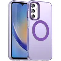 Custodia MagSafe per Samsung Galaxy A15 5G A156 / A15 A155, Techsuit, CandyCase, Viola — 3