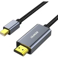 Cavo Video Benfei, MiniDisplayPort - HDMI, 4K, 0,9m, Grigio — 3