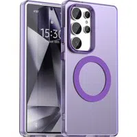 Custodia MagSafe per Samsung Galaxy S25 Ultra S938, Techsuit, CandyCase, Viola — 3