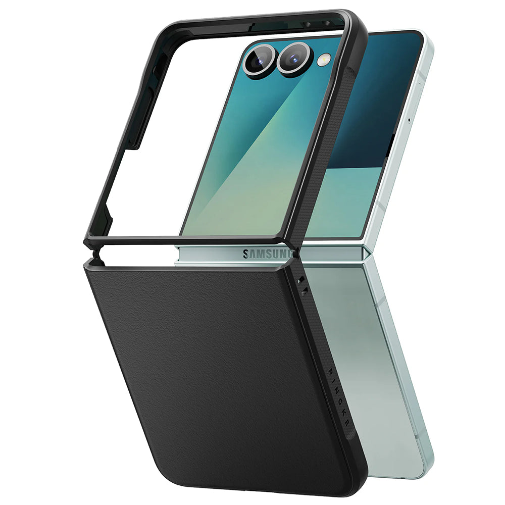 Ringke Custodia per Samsung Galaxy Z Flip7 F766, Ringke, Onyx, Nera