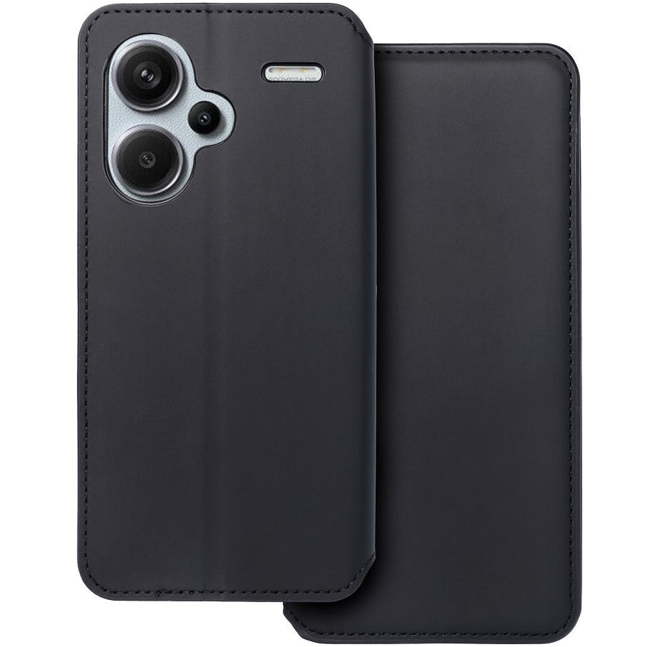 GSMnet Custodia per Xiaomi Redmi Note 13 Pro+, OEM, Dual Pocket, Nera
