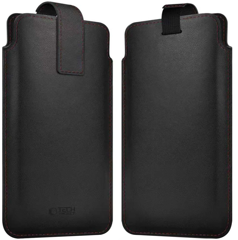 Custodia Universale per Telefono, Tech-Protect, SM65, Nera Rossa