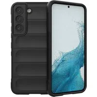 Custodia per Samsung Galaxy S22 5G S901, Techsuit, Magic Shield, Nera — 3