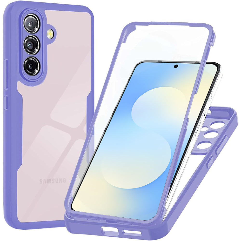 Techsuit Custodia per Samsung Galaxy A57 5G, Techsuit, ColorVerse 360, Viola