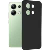 Custodia per Xiaomi Redmi Note 13 4G, Techsuit, Soft Edge, Nera — 3