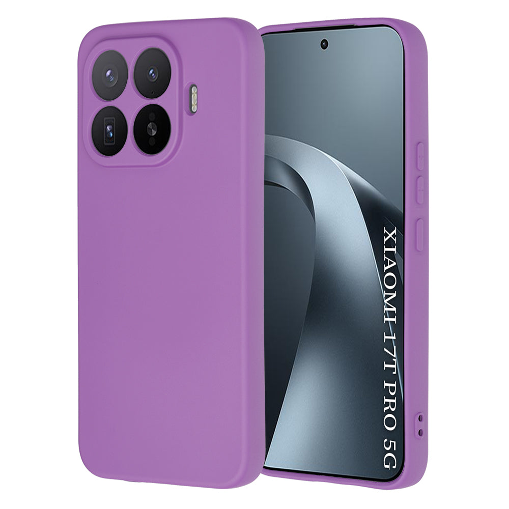 Techsuit Custodia per Xiaomi 17T Pro, Techsuit, SoftFlex, Viola
