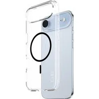 Custodia MagSafe per Apple iPhone 17 Air, PanzerGlass, Care Urban Explorer, Trasparente Nera — 3