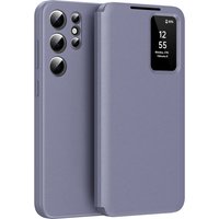 Techsuit Custodia per Samsung Galaxy S23 Ultra S918, Techsuit, SmartView, Viola — 2