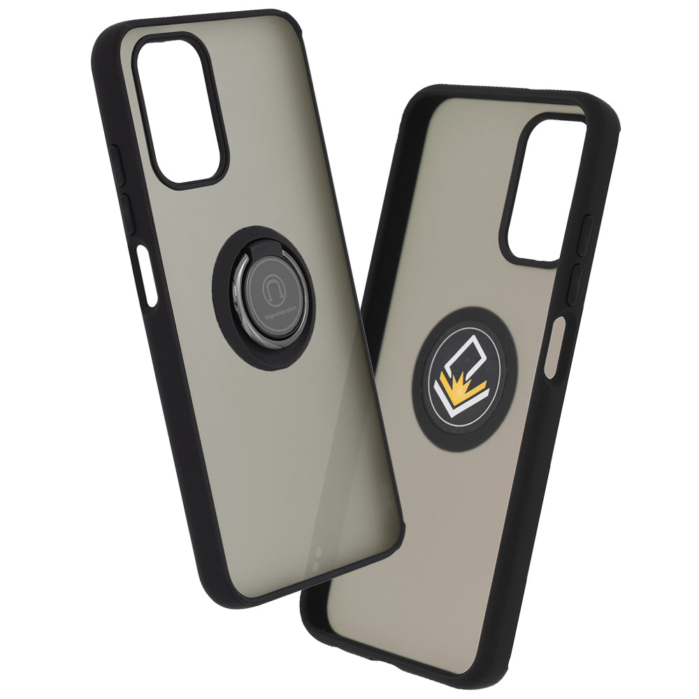 Custodia per Xiaomi Poco M5s / Redmi Note 10S / Note 10, Techsuit, Glinth, Nera