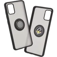 Custodia per Samsung Galaxy A51 A515, Techsuit, Glinth, Nera — 3