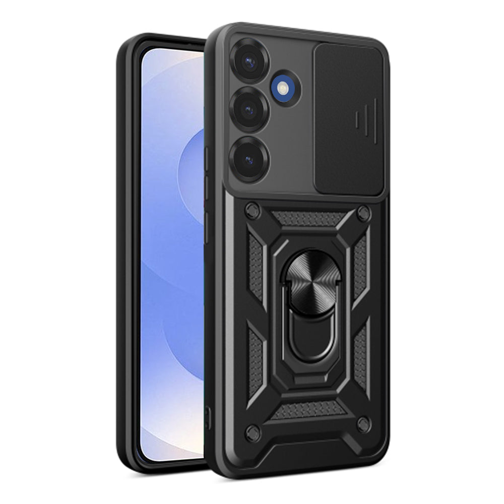 Techsuit Custodia per Samsung Galaxy S25 S931, Techsuit, CamShield, Nera